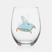 À Vin Sans Pied Pantoufle de verre (Verso)