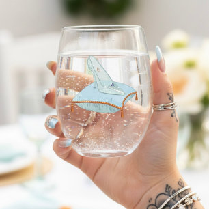 À Vin Sans Pied Pantoufle de verre