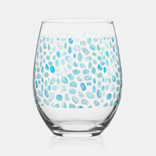 À Vin Sans Pied Peinture de verre marin Motif Vins côtiers