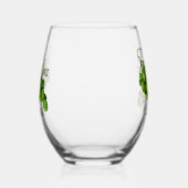 À Vin Sans Pied Verre de raisins (Droite)