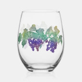 À Vin Sans Pied Vins Vins Vins Verre Stemless (Recto)