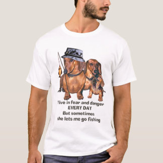 A Vissen Dachshund T-shirt