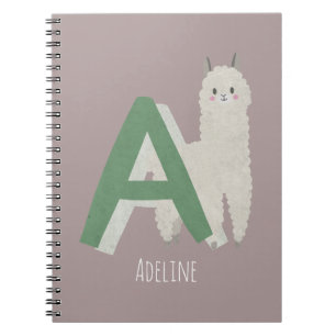 A voor Alpaca Notitieboek