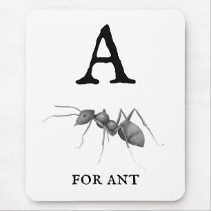 "A" voor Ant Muismat