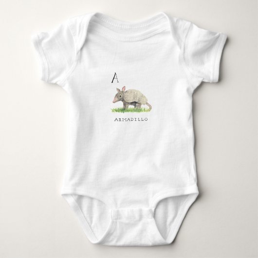 A voor Armadillo Baby Bodysuit (Voorkant)