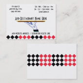 À vos cartes de restauration de service (Devant / Derrière)