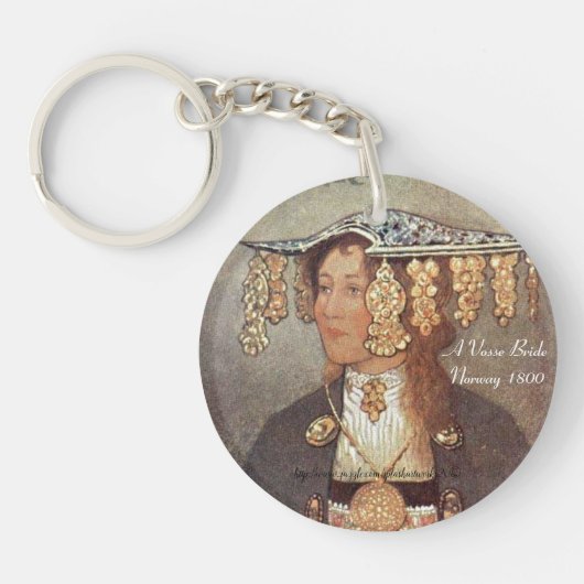 "A Vosse Bride" Sleutelhanger (Voorkant)