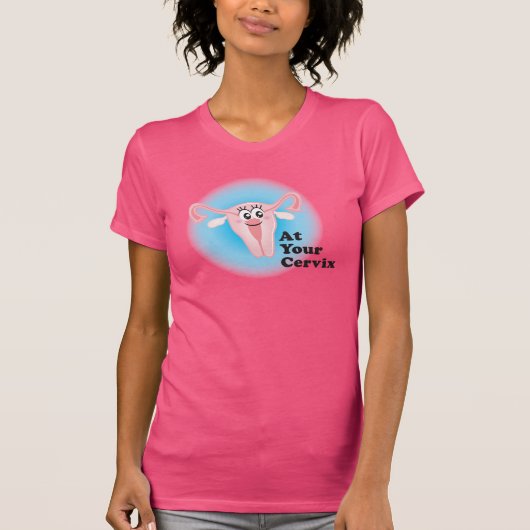À votre T-shirt de cervix (Devant)