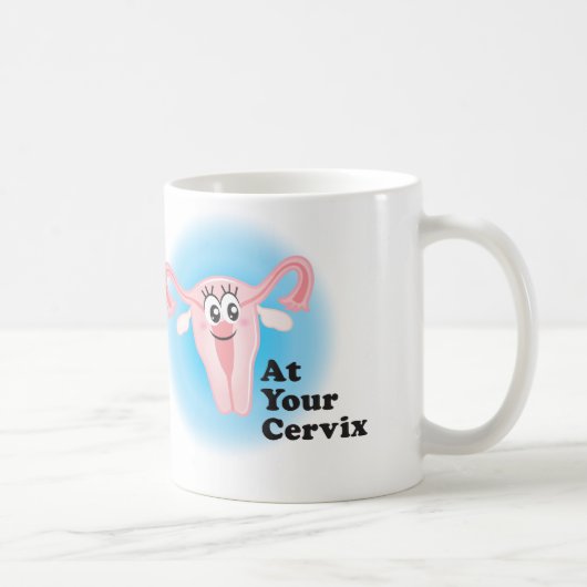 À votre tasse de café de cervix (Droite)