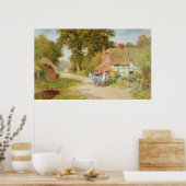 A Warwickshire Lane Poster (Keuken)