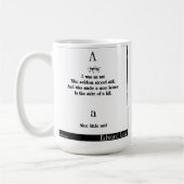 A was een mier koffiemok (Links)