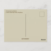 A Wave and a Wink From a Seal in New Jersey Briefkaart (Achterkant)