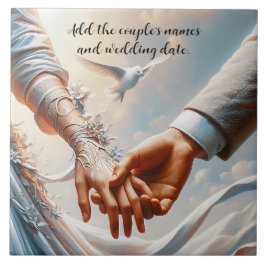 A WEDDING TILE TEGELTJE