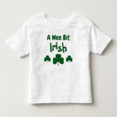 A Wee Bit Irish Kinder Shirts (Voorkant)