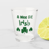 A Wee Bit Irish Shot Glas (Voorkant)