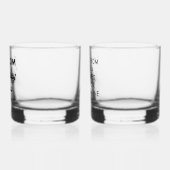 À Whisky 2 x verre Whiskey personnalisé 12 oz (Gauche)