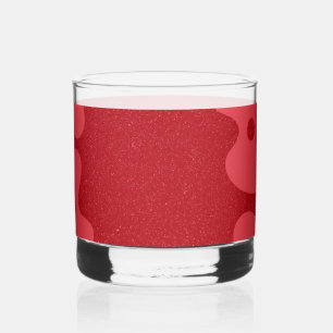 À Whisky Coutume Tomate rouge bulle rochers verre