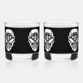 À Whisky Cybersmily Cyberpunk logo whiskey verre (Verso)