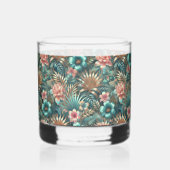 À Whisky Élégance tropicale légère Rocks Verre (Recto)