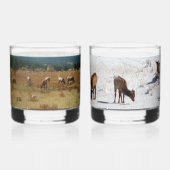 À Whisky Ensemble en verre d'Elk (Verso)