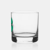À Whisky Lucky 4 Leaf Irlandais Clochers verre (Gauche)