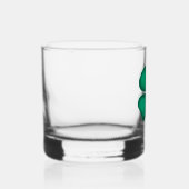 À Whisky Lucky 4 Leaf Irlandais Clochers verre (Droite)