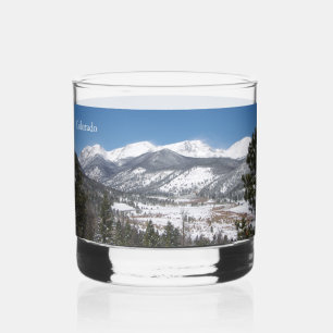 À Whisky Parc national de Rocky Mountain en verre