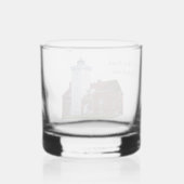 À Whisky Phare de 40 Mile Point en verre (Verso)