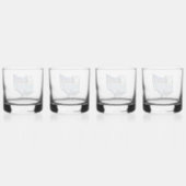 À Whisky Phares de l'Ohio en verre (Dos)