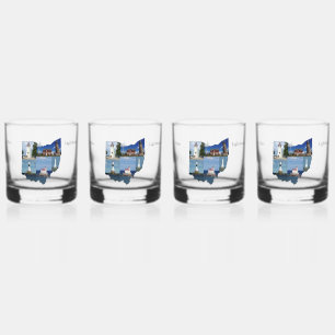 À Whisky Phares de l'Ohio en verre