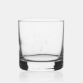À Whisky Red Ghost Dance Buffalo rochers verre (Verso)