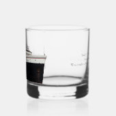 À Whisky SS Badger en verre (Gauche)