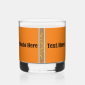 À Whisky Style Drinkware : Imprimé Rocks photo en verre | t (Recto)