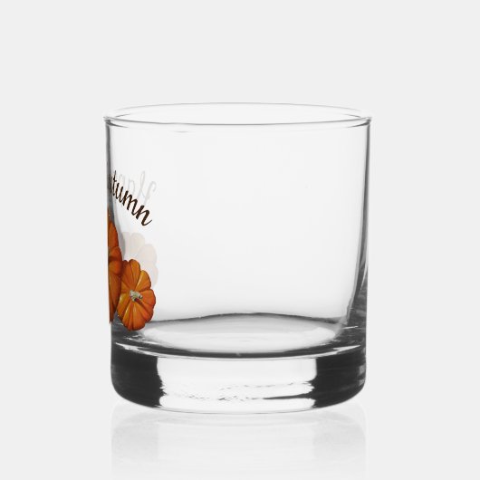 À Whisky Verre citrouille (Gauche)