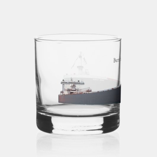 À Whisky Verre de Burns Harbor (Recto)