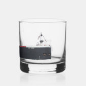 À Whisky Verre de Burns Harbor (Verso)