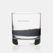 À Whisky Verre de Burns Harbor (Gauche)