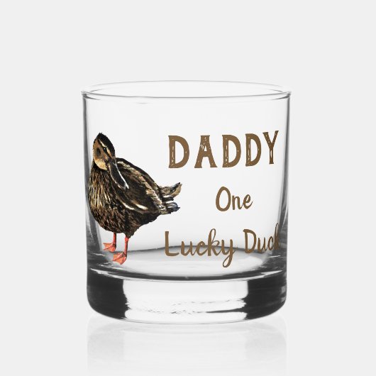 À Whisky Verre de canard (Recto)