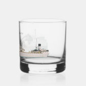 À Whisky verre de Manistee (Verso)