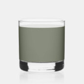 À Whisky Verre de tir vertical de mousse fractionné - Perso (Verso)