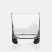 À Whisky Verre de Valley Camp (Verso)