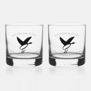 À Whisky Verre de whiskey logo Southern Fly LLC - 2 set