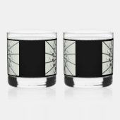 À Whisky Verre des roches imprimées de Golf Lover (Droite)