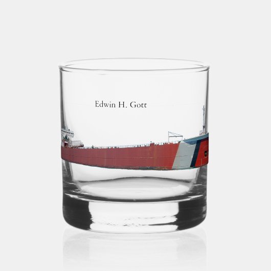 À Whisky verre Edwin H. Gott (Recto)