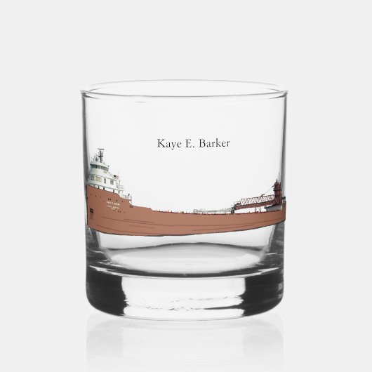 À Whisky verre Kaye E. Barker (Recto)