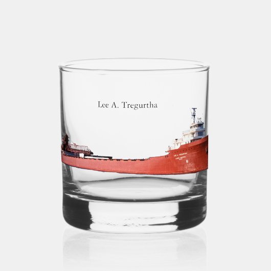À Whisky verre Lee A. Tregurtha (Recto)