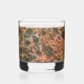 À Whisky Verre Marbré Brun Orange (Droite)