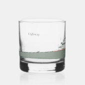 À Whisky verre Ojibway (Gauche)