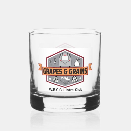 À Whisky Verre Whiskey avec logo (Verso)