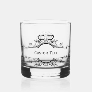 À Whisky Verre Whiskey de message personnalisé